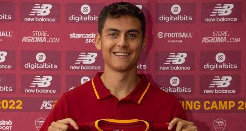  Paulo Dybala fichó con la Roma de José Mourinho 