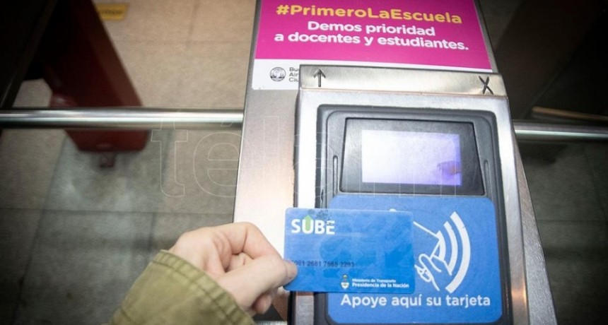 La tarjeta SUBE saldrá $126 a partir del lunes y se mantienen los descuentos 