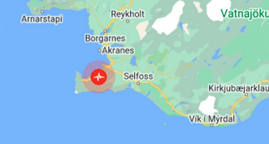  Una serie de sismos sacudió a Islandia y hay peligro de erupciones volcánicas 