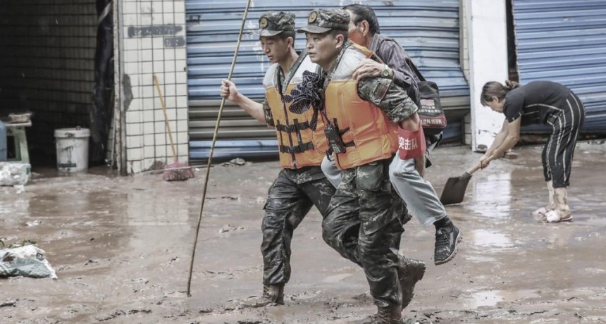  Las lluvias torrenciales provocaron 15 muertos en el suroeste de China 