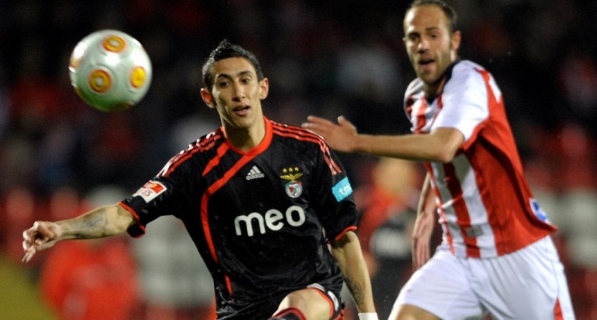  Angel Di María, oficializado como nueva figura del Benfica 