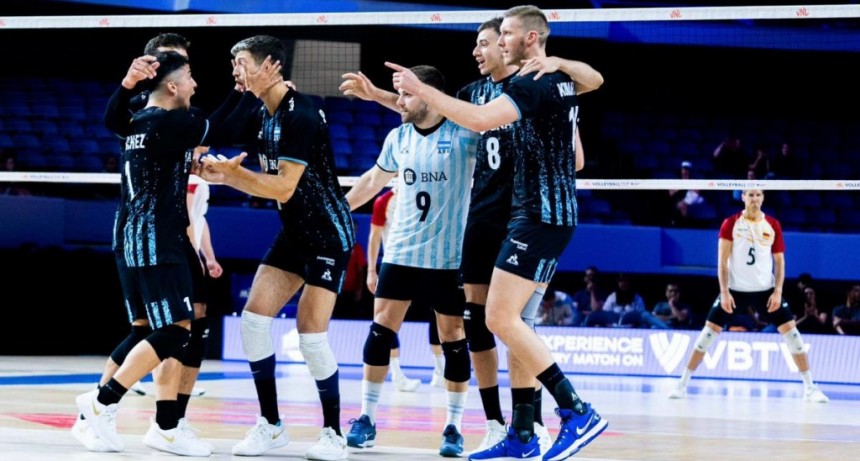  Argentina en gran nivel se llevó el primer set ante Estados Unidos 