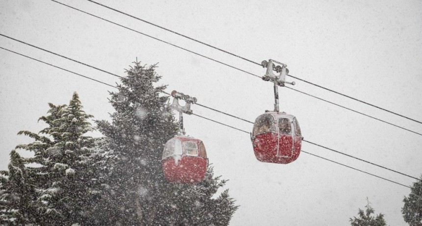  Alerta amarillo por nevadas para Chubut, Mendoza, Neuquén y Río Negro 