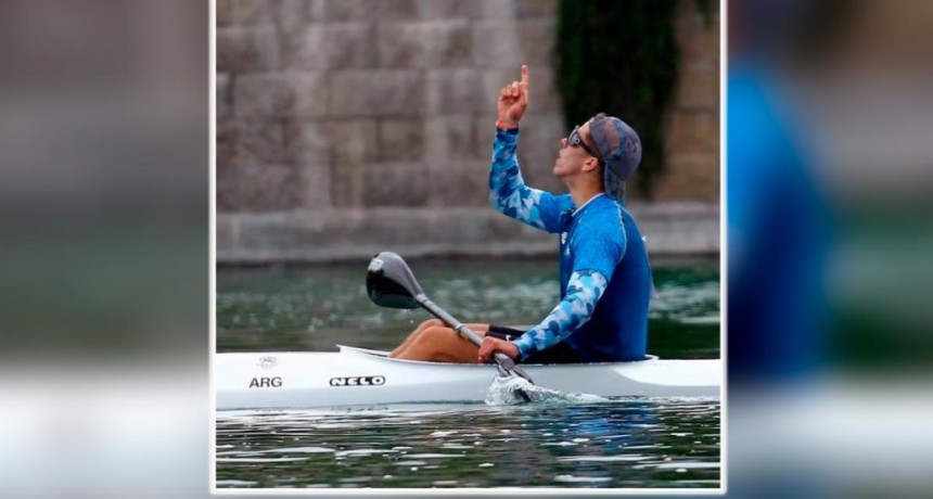  Valentín Rossi logró el séptimo puesto en el Mundial Sub 23 de canotaje 