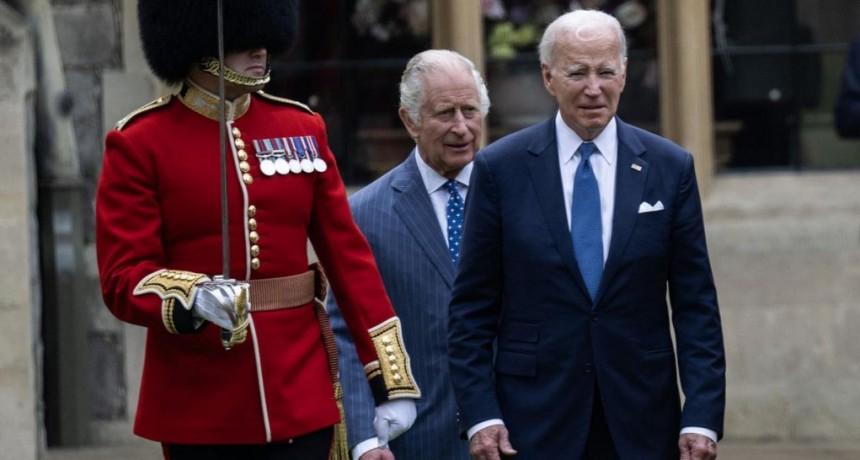  Biden se reunió con el rey Carlos III y resaltó la fortaleza de la alianza 