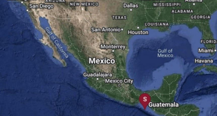  Sismo de magnitud 6,5 en estados del sur de México 