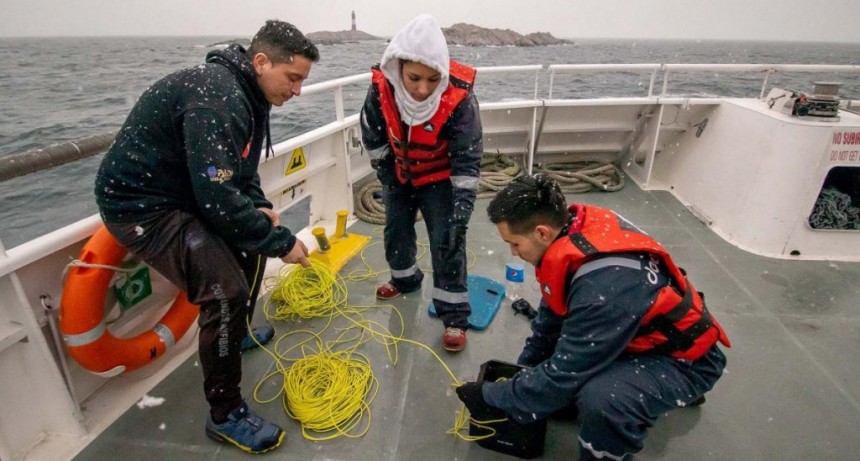 Una tormenta en el Canal Beagle impidió llegar hasta los restos del 