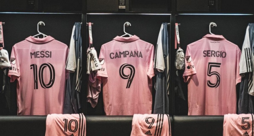  El vestuario del Inter Miami, de gala para jugar ante Cruz Azul con Messi y Busquets 