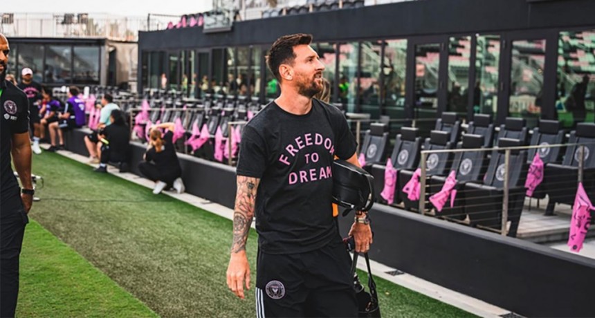  Messi será capitán del Inter Miami en el partido con Atlanta United 
