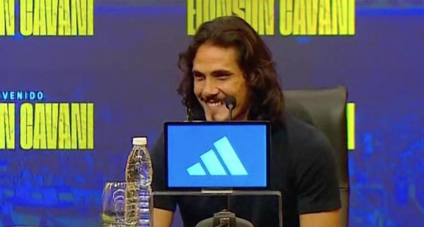  ¿Qué dijo Edinson Cavani en su presentación como jugador de Boca? 