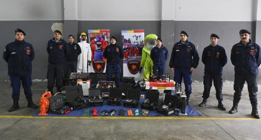  Bomberos de Emergencias Especiales, los que actúan ante un peligro químico o radioactivo 