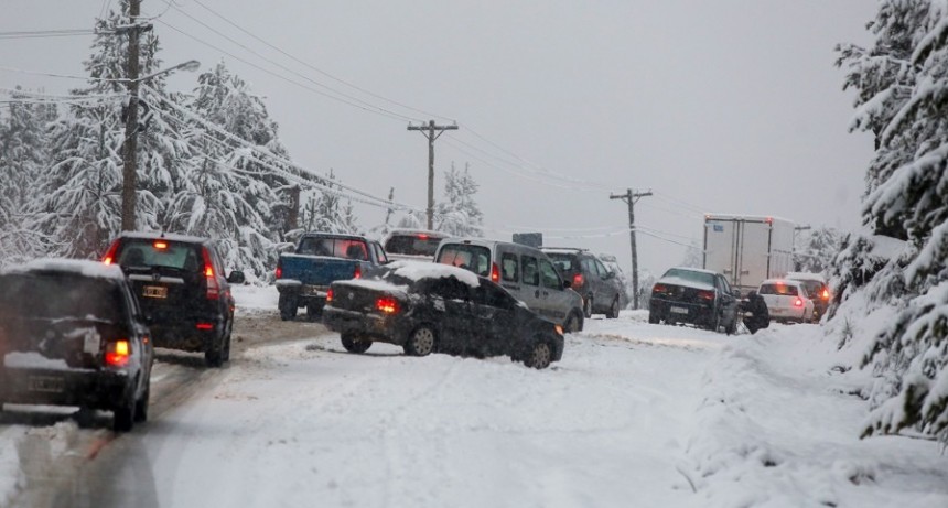  Alerta amarilla por nevadas y vientos fuertes para la Patagonia 