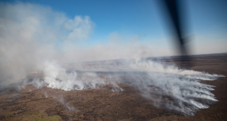  Tres hombres permanecen detenidos por intentar prender fuego en las islas del Paraná 