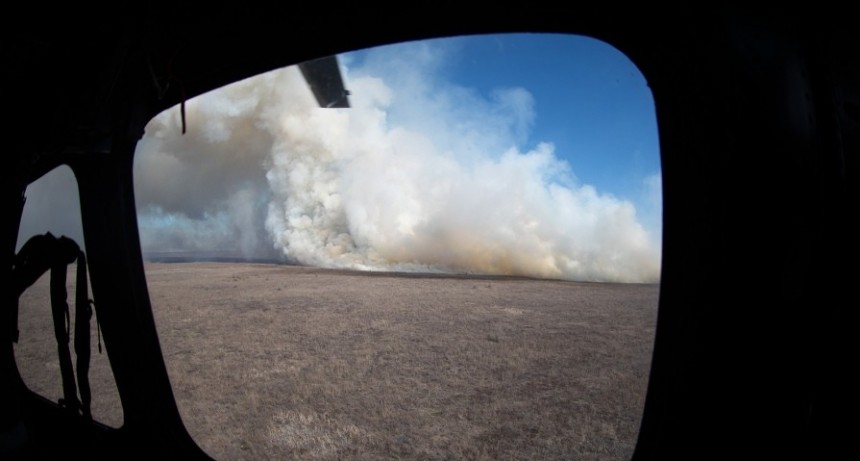  Continúan los incendios en el delta del Paraná y hay dos focos activos en San Luis 