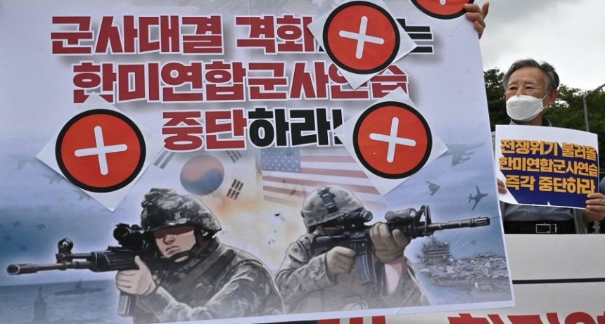  EEUU y Corea del Sur inician maniobras militares, se espera respuesta de Corea del Norte 