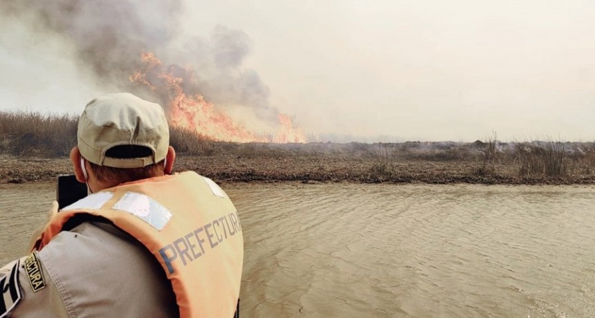  Detuvieron a tres personas acusadas de provocar incendios en el Delta 