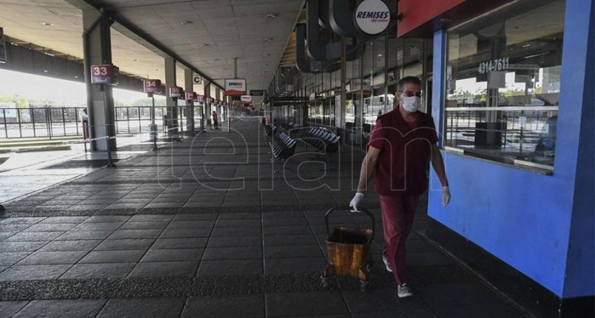  Una amenaza de bomba obligó a evacuar la terminal de micros de Retiro 