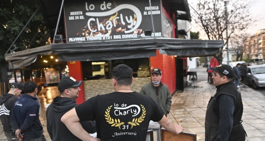  Se incendió la tradicional parrilla porteña 