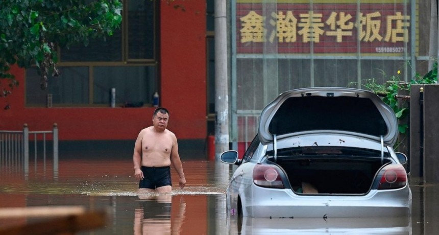  Beijing registra las lluvias más intensas en 140 años 