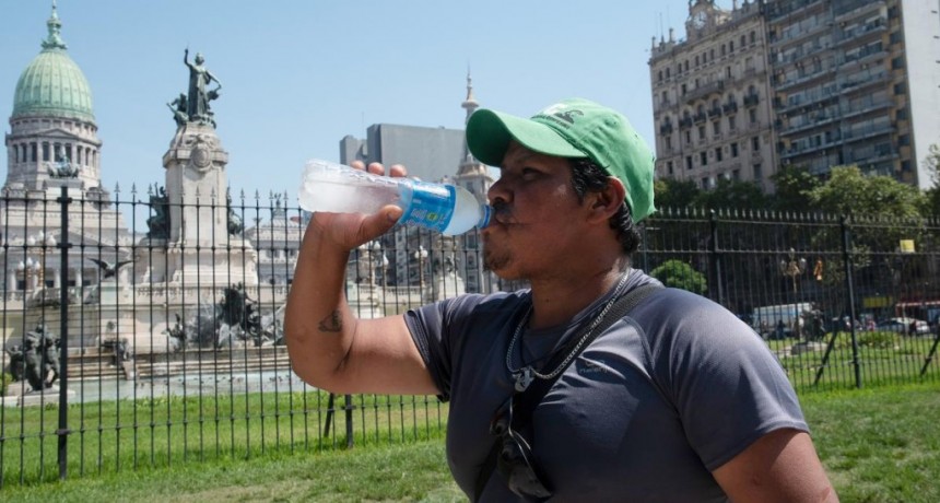  Más de la mitad del país superó los 30 grados de temperatura 