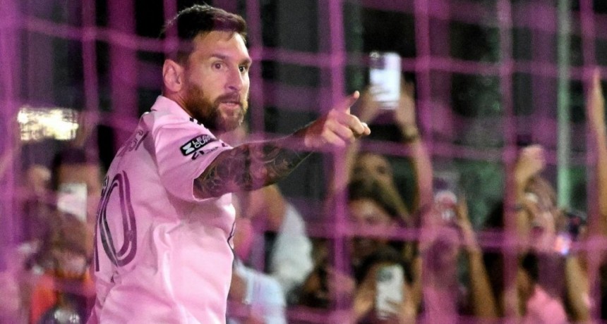  Messi logró su primer récord en Estados Unidos 