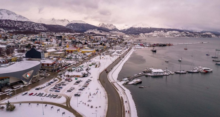 Ushuaia registra la mayor nevada de la temporada con temperaturas bajo cero 