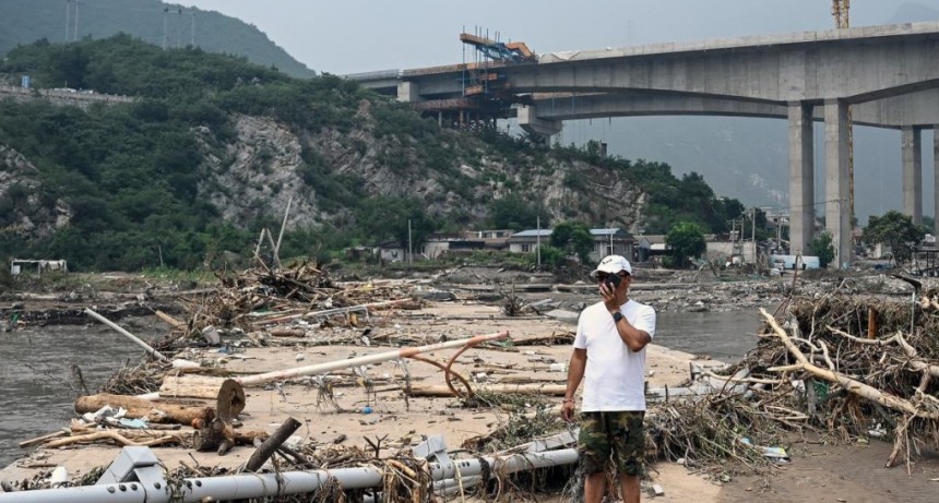 Al menos 10 muertos por las inundaciones en el norte de China 