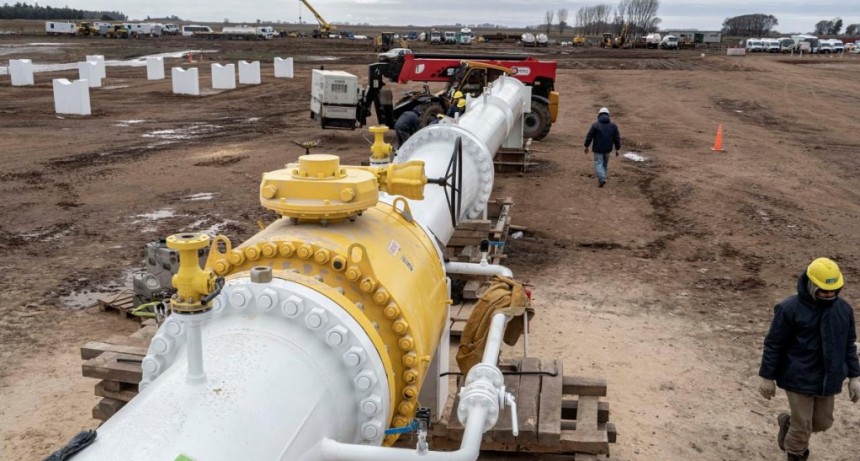  En los próximos meses, el Gasoducto Néstor Kirchner duplicará su capacidad de transporte 