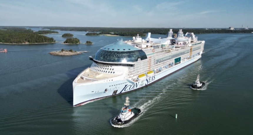  En 2024 zarpará el crucero más grande del mundo, que quintuplica el tamaño del Titanic 