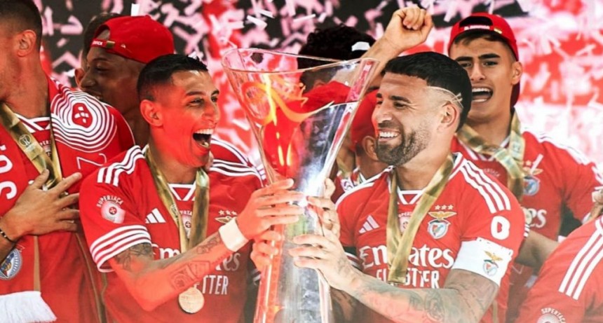  Otamendi resaltó la tarea de Di María en la final de la Supercopa de Portugal 