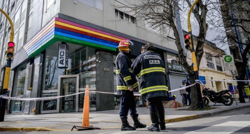  Evacuaron un edificio y locales en el centro de Mar del Plata por una fuga de gas 