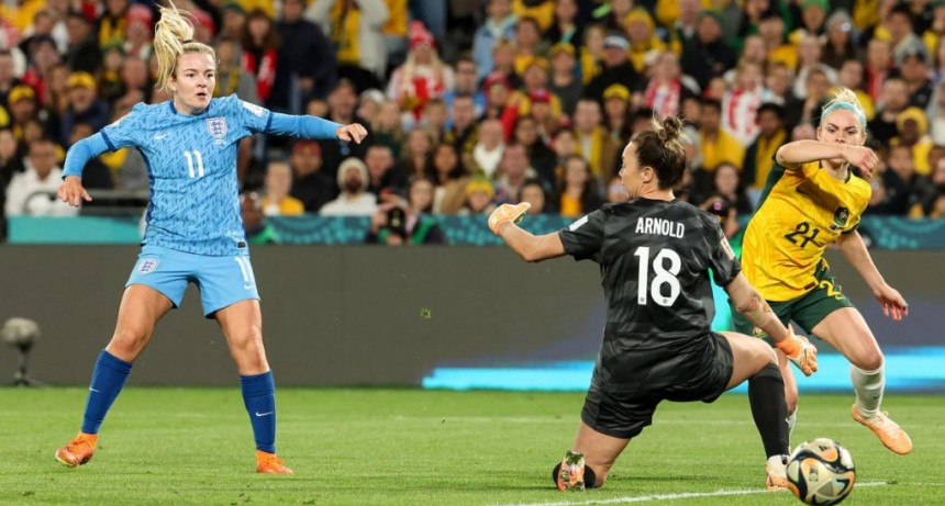  Inglaterra venció a Australia y jugará la final del Mundial Femenino con España 