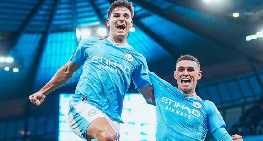  Julián Álvarez decide la victoria sobre Newcastle y mantiene al City en la punta 