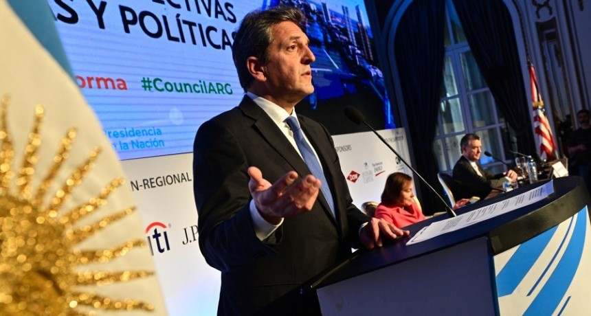  Massa partirá rumbo a Washington para iniciar la gira en busca de inversiones 