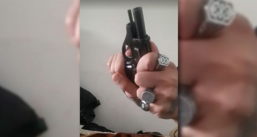 Hallaron en el celular de Sabag Montiel un video que lo muestra accionando la pistola 