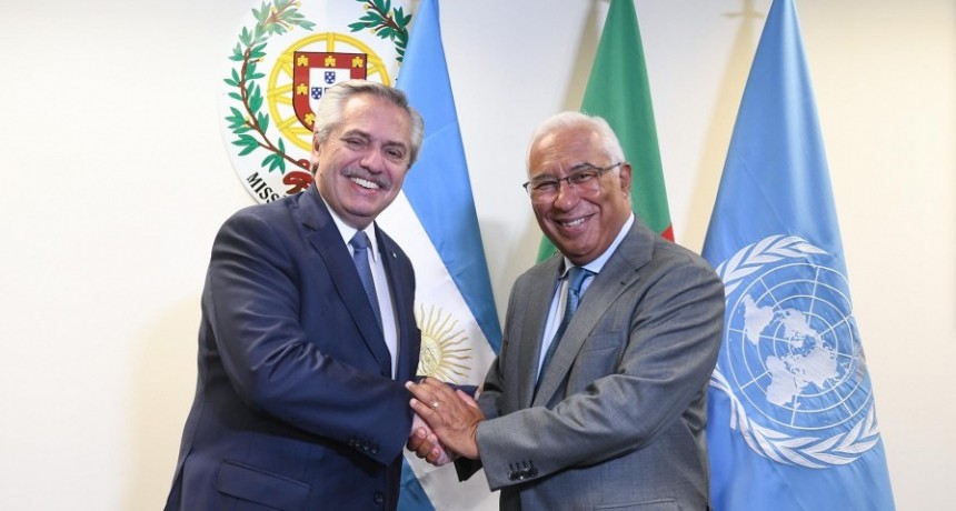  El Presidente se reunió con el primer ministro de Portugal, António Costa 