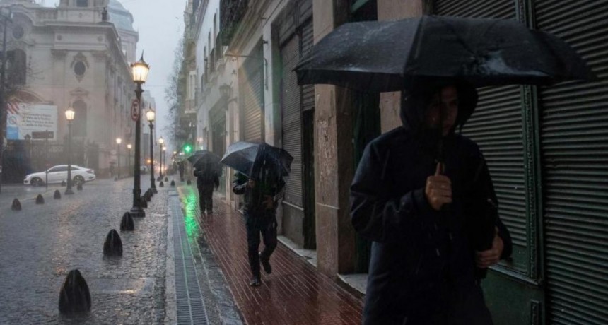 Alerta por tormentas para Corrientes y Chaco, y por lluvias en CABA y 12 provincias 