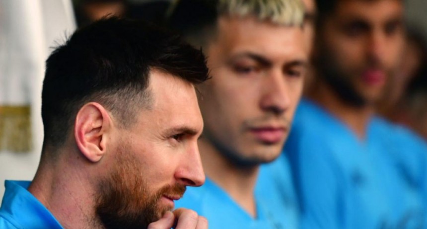  Gran recepción para el seleccionado argentino y Messi a su llegada a La Paz 