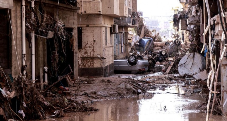  Luego de las inundaciones, en Libia pierden esperanzas de hallar sobrevivientes 