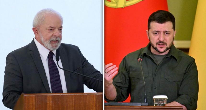  Lula y Zelenski acordaron reunirse después de cruzarse acusaciones durante meses 