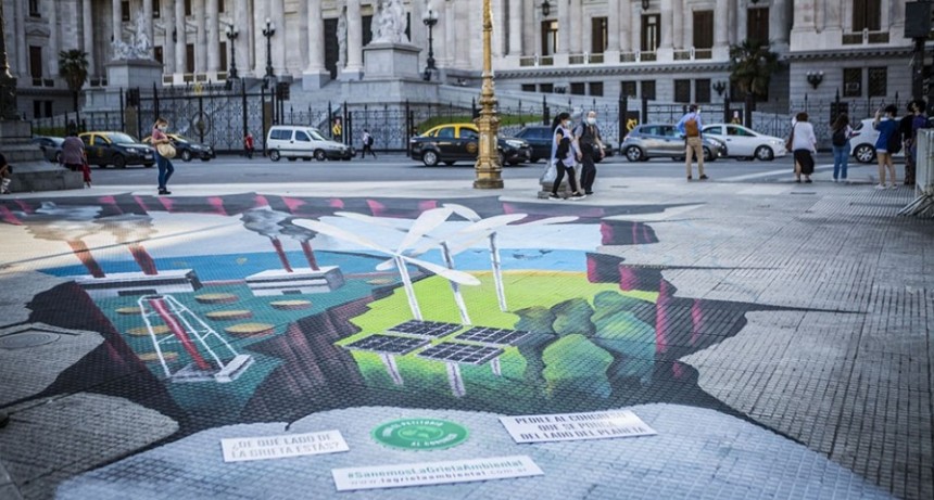  Unos 130 jóvenes entregaron un manifiesto a ministros con su visión del cambio climático 