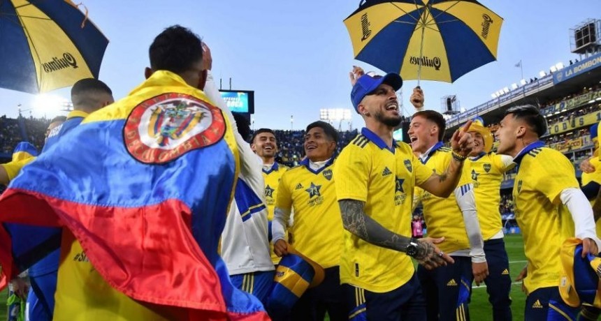  La victoria y alegría de Boca en fotos 