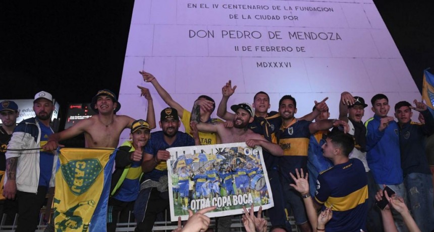  El país se pintó de azul y oro 