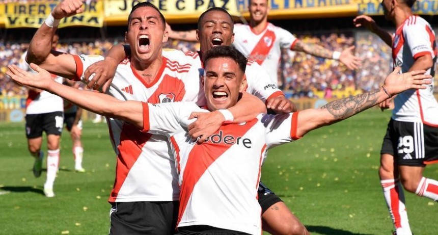  River se hizo fuerte en La Bombonera y gan&oacute; el supercl&aacute;sico con autoridad 