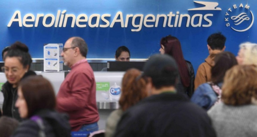  Aerolíneas Argentinas transportará más de 242 mil pasajeros este fin de semana 