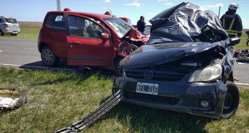  Tres muertos y tres heridos en un choque sobre la Ruta 11 cerca de Villa Gesell 