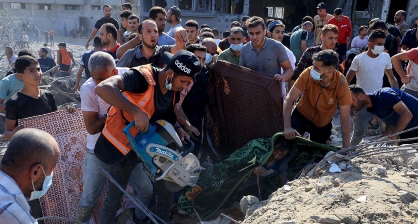  Hamas elevó a más de 4.100 la cifra de muertos por los bombardeos israelíes en Gaza 