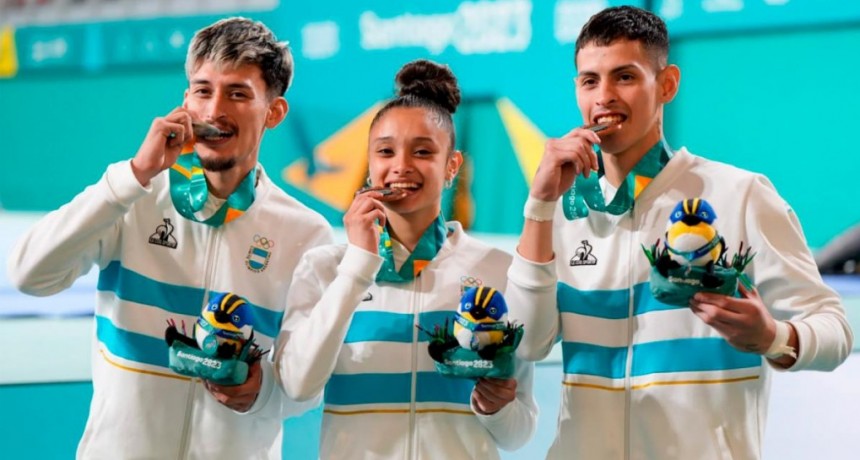  Dos medallas de plata y tres de bronce para Argentina en los Panamericanos 