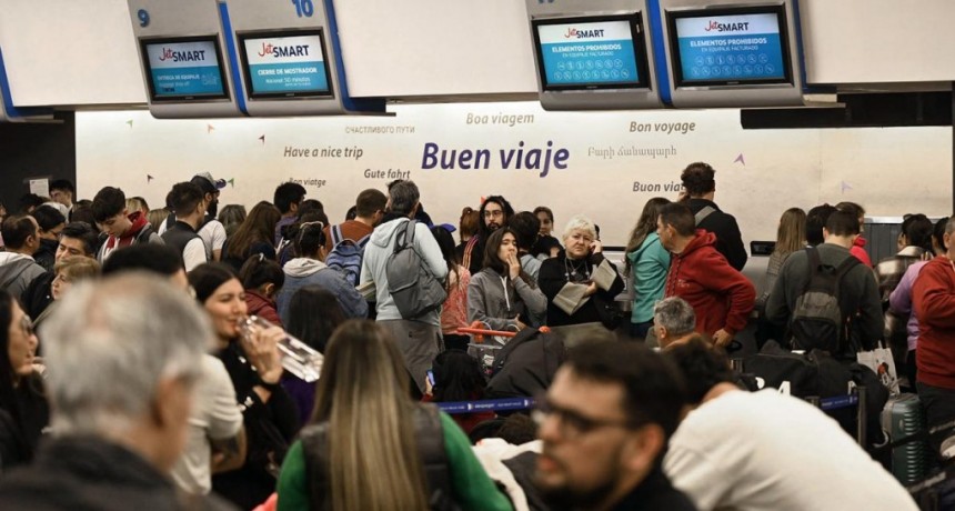  Demoras en Aeroparque y más de 2.600 pasajeros afectados por un conflicto en Intercargo 