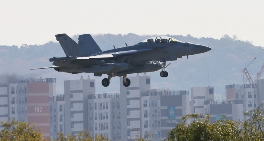  Corea del Sur despliega cazas de combate por la movilización de aviones norcoreanos 